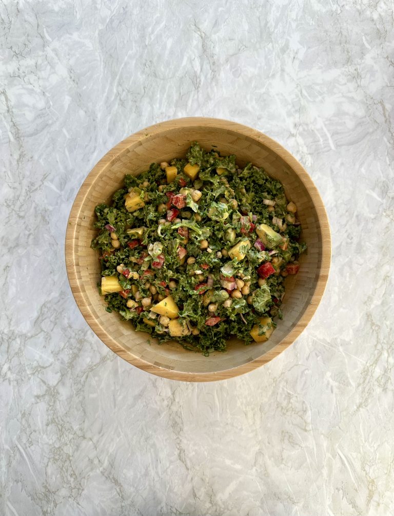 kale mango salad